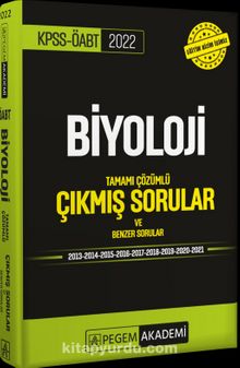 2022 KPSS ÖABT Biyoloji Tamamı Çözümlü Çıkmış Sorular - Kolektif