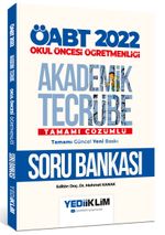 2022 ÖABT Okul Öncesi Öğretmenliği Akademik Tecrübe Tamamı Çözümlü Soru Bankası 
