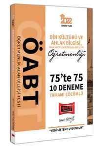 2022 ÖABT Din Kültürü ve Ahlak Bilgisi İmam Hatip Lisesi Meslek Dersleri Öğretmenleri 75te 75 Tamamı Çözümlü 10 Deneme