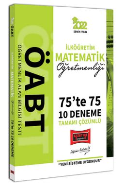 2022 ÖABT İlköğretim Matematik Öğretmenliği 75te 75 Tamamı Çözümlü 10 Deneme