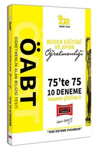 2022 ÖABT Beden Eğitimi ve Spor Öğretmenliği 75te 75 Tamamı Çözümlü 10 Deneme