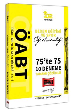 2022 ÖABT Beden Eğitimi ve Spor Öğretmenliği 75te 75 Tamamı Çözümlü 10 Deneme