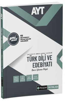 2022 AYT Türk Dili ve Edebiyatı Ders İşleme Föyü