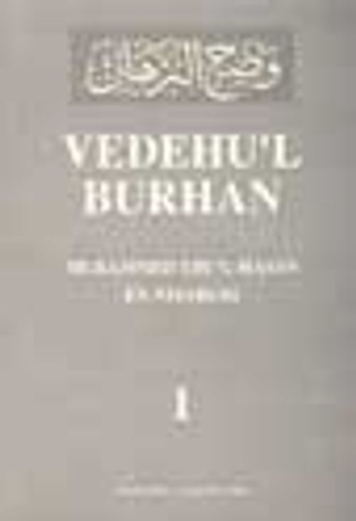 Vedehu'l Burhan 1