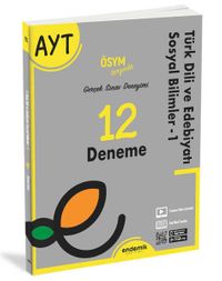 2022 AYT Türk Dili ve Edebiyatı Sosyal Bilimler 12'li Deneme Sınavı