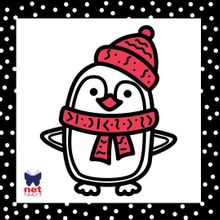 Kumaş Kitabım-Penguen (Dişleme Aparatlı)