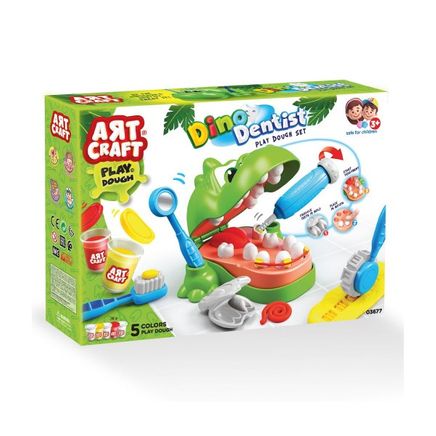 Dede Dino Dişci Oyun Hamuru Seti(03677)