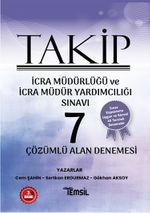 Takip İcra Müdürlüğü Ve İcra Müdür Yardımcılığı Sınavı Çözümlü 7 Alan Denemesi