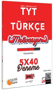 TYT Motivasyon Denemeleri 5x40 Türkçe Denemesi - Engin Genç
