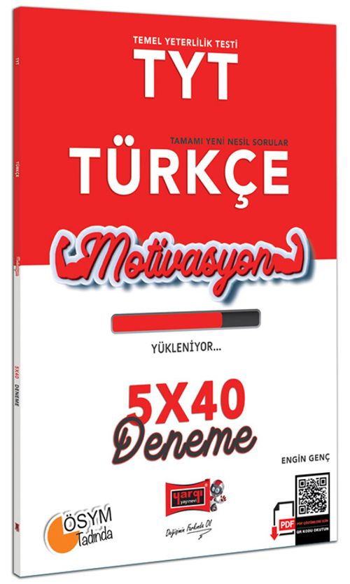 TYT Motivasyon Denemeleri 5x40 Türkçe Denemesi 