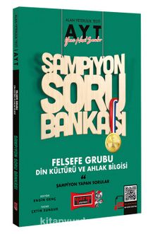 2022 AYT Şampiyon Felsefe Grubu Din Kültürü Soru Bankası - Çetin Sungur