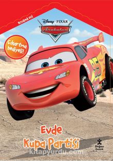 Disney Pixar Arabalar Boyama Evi Evde Kupa Partisi - Bilinmeyen Yazar