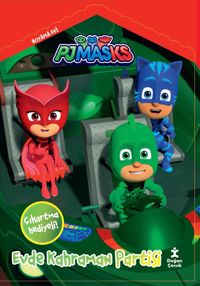 Pjmasks Boyama Evi Evde Kahraman Partisi