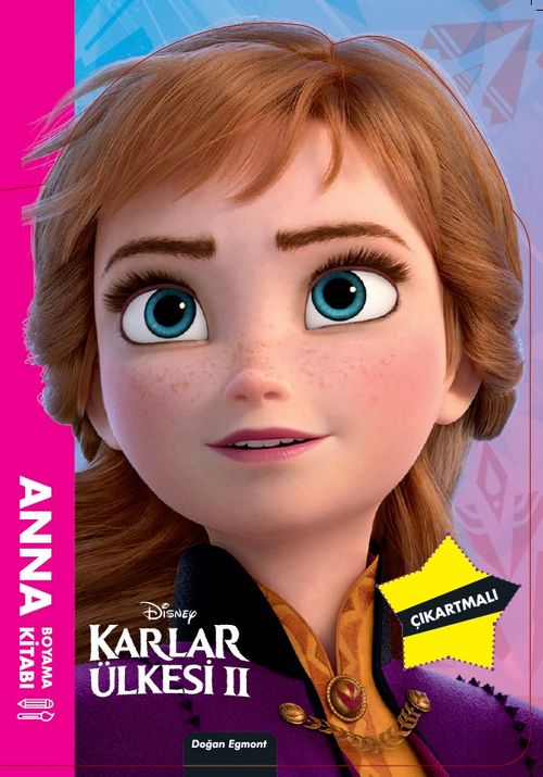 Disney Karlar Ülkesi 2 / Anna Maskeli Boyama Kitabı