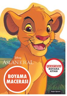 Disney Aslan Kral Özel Kesimli Boyama Macerası