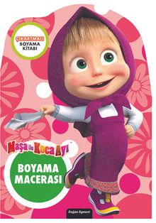 Maşa İle Koca Ayı Özel Kesimli Boyama Macerası