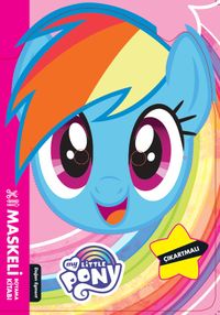 MY Little Ponny Maskeli Boyama Kitabı