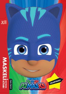 Pjmasks Maskeli Boyama Kitabı