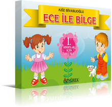 Ece ile Bilge (10 Kitap Takım) & 1. Sınıflar İçin Heceli - Aziz Sivaslıoğlu
