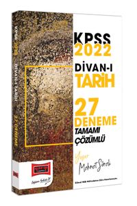 2022 KPSS Divan-ı Tarih Tamamı Çözümlü 27 Deneme 