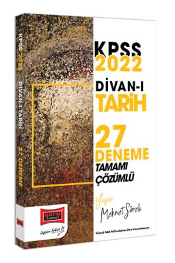 2022 KPSS Divan-ı Tarih Tamamı Çözümlü 27 Deneme 