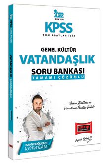 2022 KPSS Genel Kültür Tamamı Çözümlü Vatandaşlık Soru Bankası - Kaan Doğukan Koparan