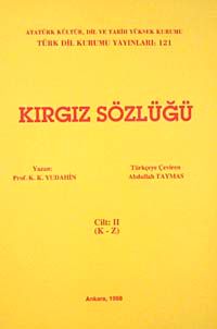 Kırgız Sözlüğü 2 (K-Z)