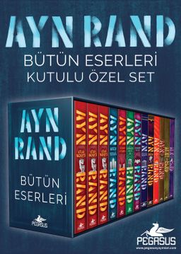 Ayn Rand Bütün Eserleri Kutulu Özel Set (13 Kitap)