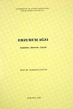 Erzurum Ağzı (İnceleme-Derleme_Sözlük)