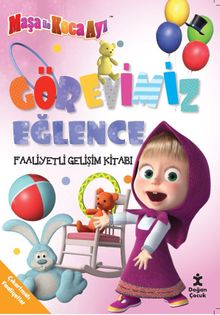 Maşa İle Koca Ayı Görevimiz Eğlence Faaliyetli Gelişim Kitabı