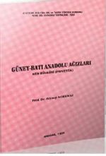 Güney-Batı Anadolu Ağızları