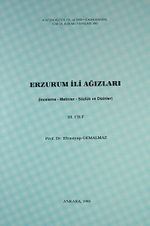 Erzurum İli Ağızları-3