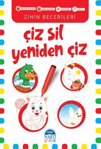 Çiz-Sil Yeniden Çiz (Kırmızı)