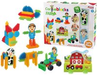 Dede Kaktüs Bloklar Çiftlik 75 Parça (03312)