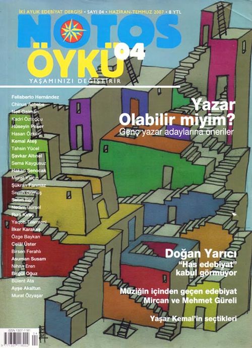 Notos Öykü İki Aylık Edebiyat Dergisi Haziran-Temmuz 2007 Sayı:4