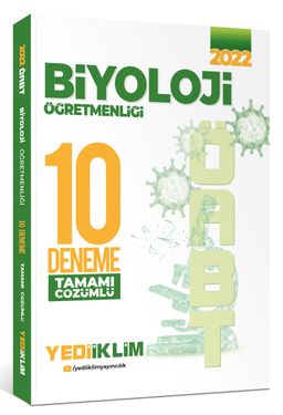 2022 ÖABT Biyoloji Öğretmenliği Tamamı Çözümlü 10 Deneme