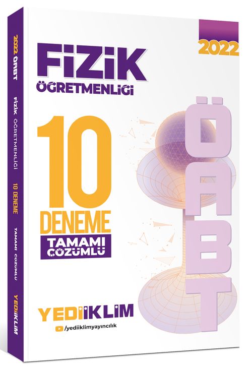 2022 ÖABT Fizik Öğretmenliği Tamamı Çözümlü 10 Deneme