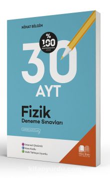 AYT Fizik 30 Deneme Sınavları - Nihat Bilgin