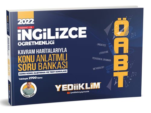 2022 ÖABT İngilizce Öğretmenliği Kavram Haritalarıyla Konu Anlatımlı Soru Bankası 
