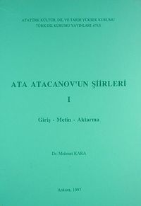 Ata Atacanov'un Şiirleri 1