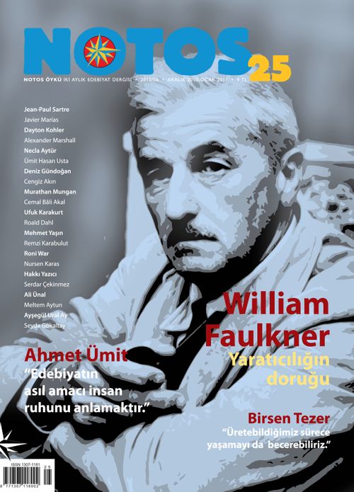 Notos Öykü İki Aylık Edebiyat Dergisi Aralık 2010 Ocak 2011 Sayı:25