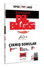 KPSS TYT MSÜ Klas Serisi Benzersiz Dil Bilgisi Çıkmış Sorular