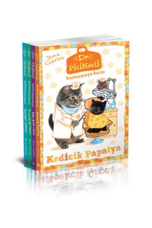 Dr. Pisikedi Serisi Takım Set (Renkli ve Resimli 4 Kitap) - Jane Clarke