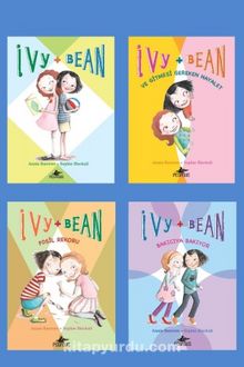 İvy & Bean Serisi Takım Set (4 Kitap - Renkli Resimli) - Annie Barrows