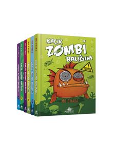 Kaçık Zombi Balığım Serisi Takım Set (Ciltli 6 Kitap) - Mo Ohara