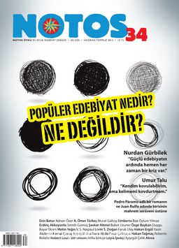 Notos Öykü İki Aylık Edebiyat Dergisi Haziran-Temmuz 2012 Sayı:34