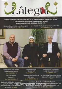Lalegül Aylık İlim Kültür ve Fikir Dergisi Sayı:37 Mart 2016