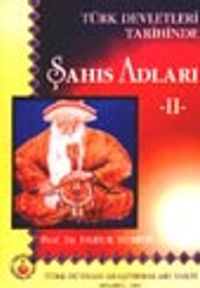 Türk Devletlerinde Şahıs Adları 2.Cilt