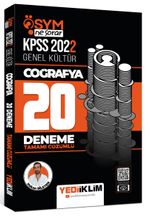 2022 KPSS Genel Kültür Ösym Ne Sorar Coğrafya Tamamı Çözümlü 20 Deneme