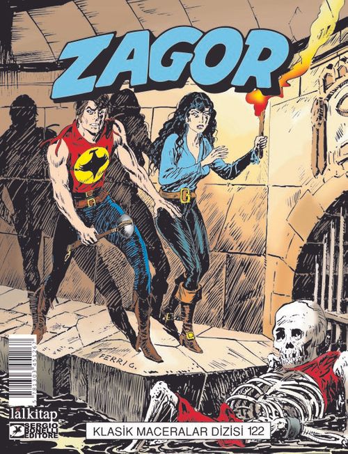 Zagor Klasik Maceralar Cilt 122 / Bataklıktaki Şehir-Kanlı Piramit-Dünyanın Sonu-Maelstrom'a İniş
